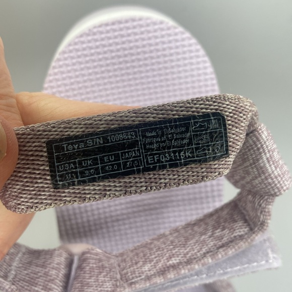 TEVA Women’s Lilac FLATfORM UNIVERSAL SANDAL size 11 - Picture 14 of 14